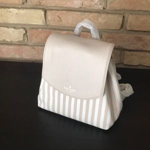 Kate Spade mulberry street fabric backpack